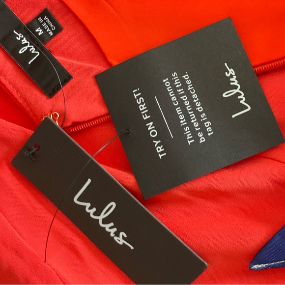 Lulus Tie Back Dress - Picture 4 of 4